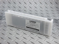 Epson SureColor T3000, T3270, T5000, T5270, T5270D, T7000, T7270, T7270D 700 ml Cartridge filled with Absolute Black T Series Screen Separation Ink - Photo Black slot