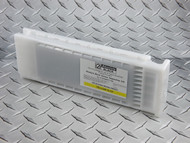 Epson SureColor T3000, T3270, T5000, T5270, T5270D, T7000, T7270, T7270D 700 ml Cartridge filled with Absolute Black T Series Screen Separation Ink - Yellow slot