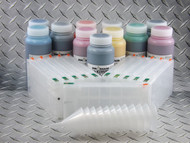 Refillable Cartridge Kit for the Epson Pro 4900 with 1 x 500 ml Bottle of i2i Absolute Black ink for making Screen Separations and 10 x 500 ml Bottles of i2i Cave Paint Elite Enhanced color pigment ink