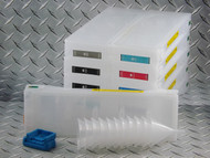 Refillable Cartridge set for the Epson Pro 7900/9900 -11 x refillable cartridges - empty, no inks included