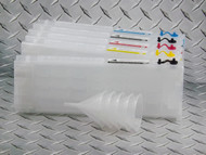 Refillable Cartridge set for the Epson SureColor T series - 5 x refillable cartridges - empty, no inks included