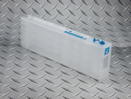 Epson SureColor T3000, T3270, T5000, T5270, T5270D, T7000, T7270, T7270D 700 ml empty refillable cartridge - Cyan