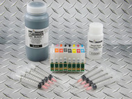 Refillable Cartridge Kit for Epson Photo R2000 with 1 x 500 ml bottle of i2i Absolute Black dye ink for making Screen Separations and 1 x 4 oz bottle of Dead Head cleaning fluid