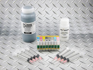 Refillable Cartridge Kit for Epson Photo R2880 with 1 x 500 ml bottle of i2i Absolute Black dye ink for making Screen Separations and 1 x 4 oz bottle of Dead Head cleaning fluid