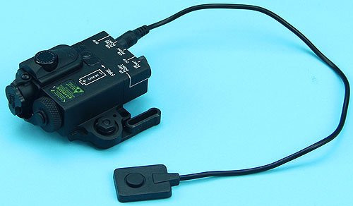 G&P Compact Dual Laser Destinator (Black) GP-LSP007BK For Airsoft - Ewargame
