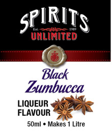 Black Zambucca Liqueur Flavour 50ml