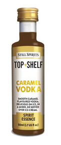 	 Top Shelf Caramel Vodka 