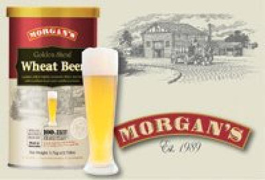 1.7Kg 

A golden yellow highly aromatic Weiss style beer with an excellent head and vanilla overtones. A classic Weizen bier clear and bright until chilled , then cloudy but golden 
