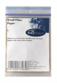 Still Spirits Small Filter Paper. 5 pack