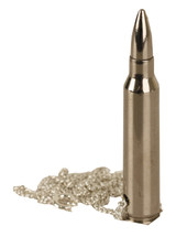 556 Silver bullet Chain Necklace
