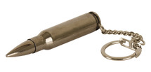 762 bullet Silver Keyring