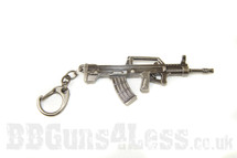 l85 sa80 Keyring in solid metal