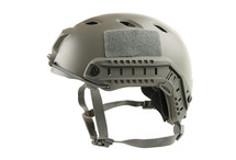 Fast Helmet with Rails inc Extra Internal Padding in green