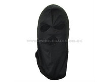 Thin 3 hole balaclava - green