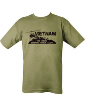 Kombat Vietnam T-shirt in Green