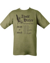 Kombat Hitler's European Tour T Shirt