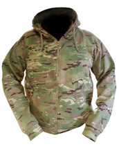 Kombat Army Hoodie in UTP Fleece Multicam Jacket