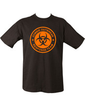 Kombat Zombie Outbreak T Shirt in black