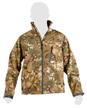 Kombat Trooper Soft Shell Shark Skin Jacket in btp