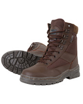 Kombat Patrol Boots Half Leather in Brown