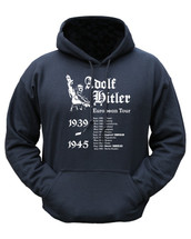 Kombat Hitler Euro Tour Hoodie in Black