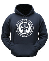 Kombat God Will Judge Hoodie in Black