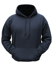 Kombat Plain Black Hoodie