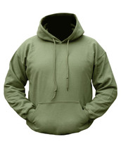 Kombat Plain Olive Green Hoodie