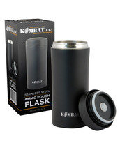 Kombat Ammo Pouch flask in Black