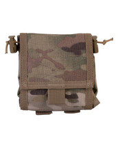 Kombat Folding Ammo Dump Pouch in Multicam