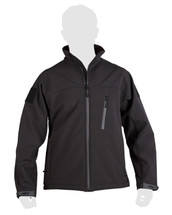 KOMBAT TROOPER - Tactical soft shell jacket (Black)