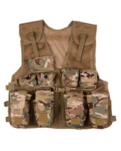 Kombat Kids Tactical Assault Vest in BTP camo