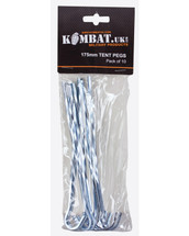 Kombat Tent Pegs 10 X 175mm Steel Tent Pegs