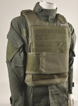 Swiss Arms Ensemble gilet light vest in olive green