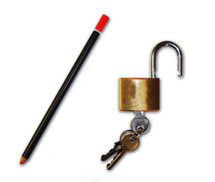 Brass Padlock 60mm