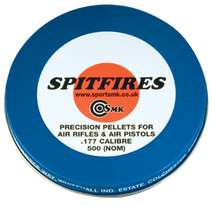SMK SPITFIRE PELLETS 500 X .177 FOR AIRGUNS