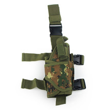 BV Tactical Leg Holster in Digital Woodland