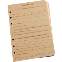 RITR Call for Fire Loose Leaf TAMS Paper