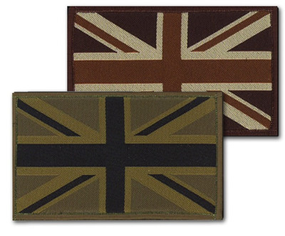 Velcro Union Jack Flashes