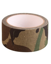 Kombat Fabric Tape in Woodland Camo 8mt x 50mm