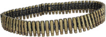 Bullet Belt with real Brass Rounds