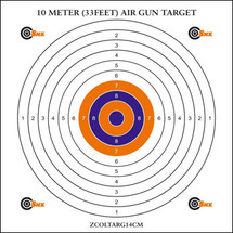 SMK Air Riffle Card Target - 10m (33ft) 100pc x 14cm