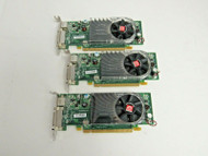 Dell (Lot of 3) Y104D ATI Radeon HD 3450 256MB DDR2 PCI-Express Low Profile 28-4