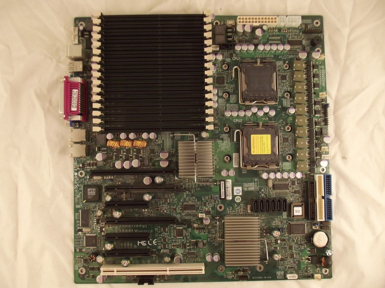 Supermicro X7DBI+ LGA771 Socket Intel 5000P Motherboard 30-3 - All Things  Surplus