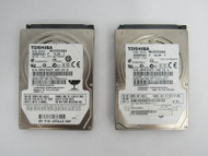 Toshiba (Lot of 2) MK2555GSX 250GB 2.5" SATA 3.0Gbps 5400RPM 8MB Cache 56-3