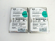 HP Lot of 2 459512-002 Hitachi 0B22390 147GB 10k-RPM SAS-1 16MB Cache 2.5" 32-4