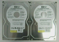 Western Digital (Lot of 2) WD1600AAJS WD1600AAJS-98PSA0 160GB 3.5" SATA HDD 65-3