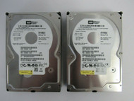 Western Digital LOT OF 2 WD1600JS WD1600JS-60NCB2 160GB 3.5" 7.2K SATA HDD 26-4
