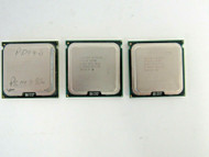 Intel Lot of 3 SLANW E5410 Xeon Quad-Core 2.33GHz 1333MHz FSB 12MB LGA771 23-4