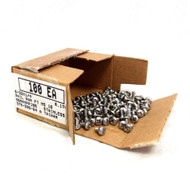 Lot of 100 6-32 X 1/4" Pan Head Machine Screws Phillips Drive Stainless 69-2